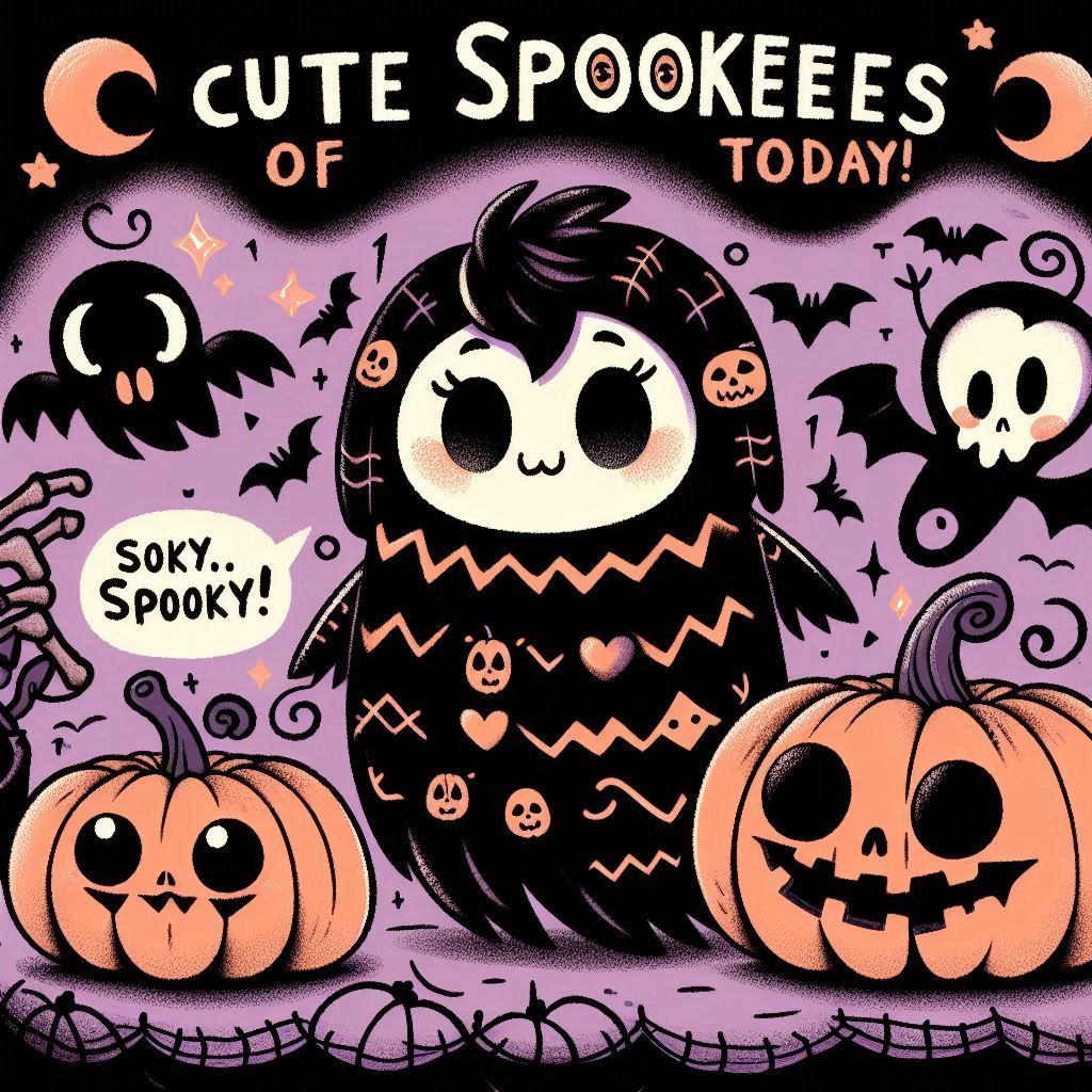 Cute Spookees of Today - Congrats on 2nd or 3rd Place in the Cute Spooktober Daily Challenge #14-16