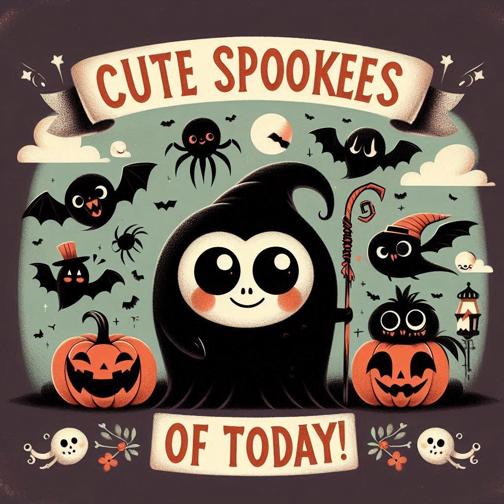 Cute Spookees of Today - Congrats on 2nd or 3rd Place in the Cute Spooktober Daily Challenge #10-13