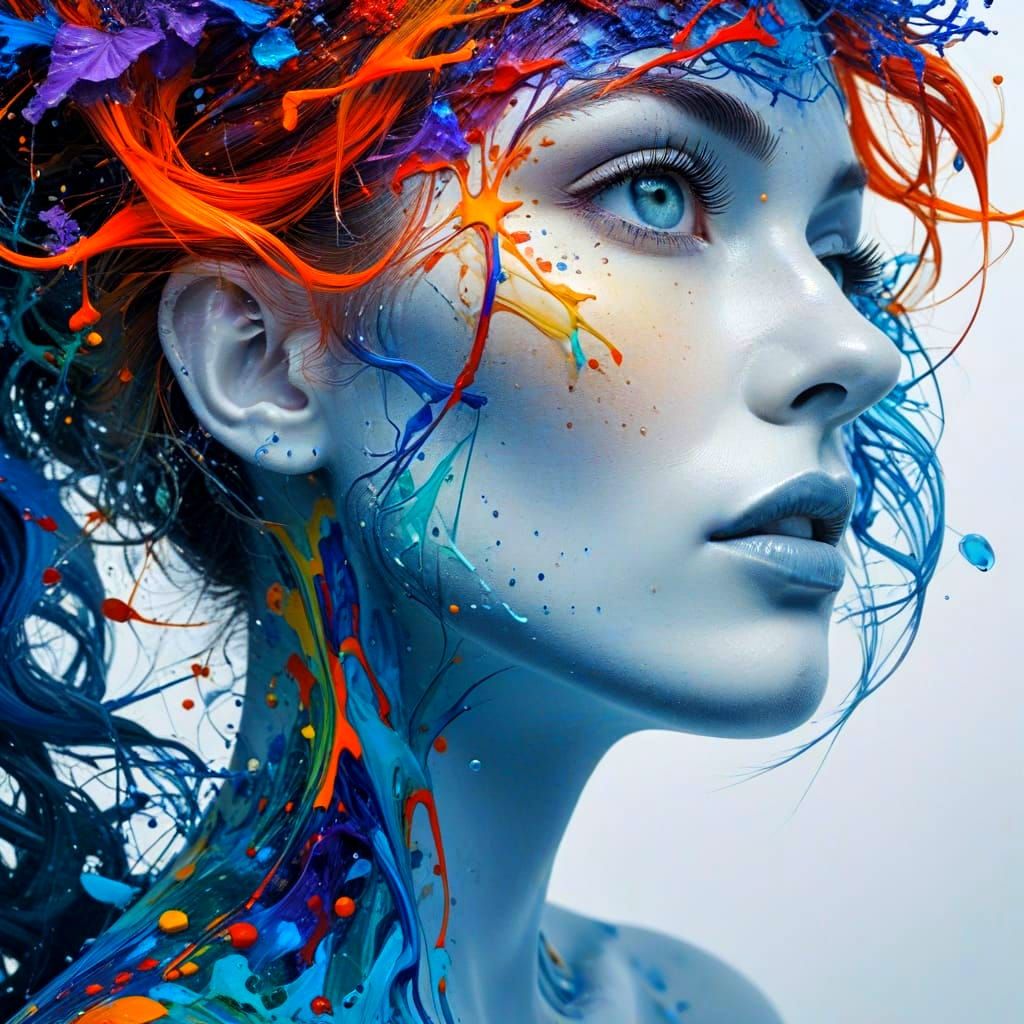 Vibrant Surreal Masterpiece