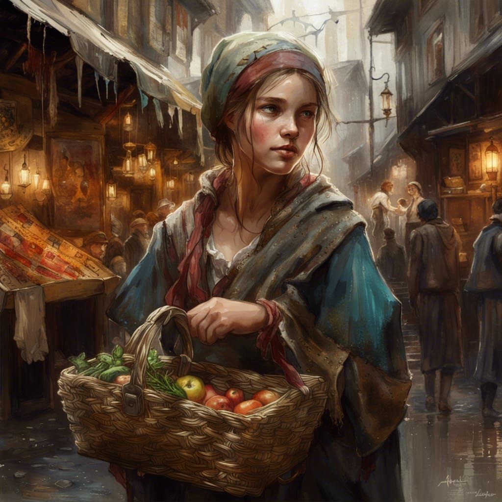 Medieval market   by @Alyce 