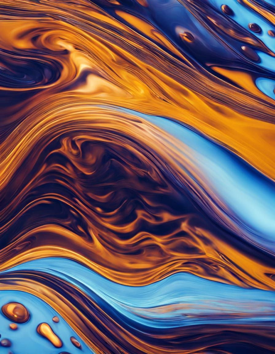 Abstract Oil  by @MikThor