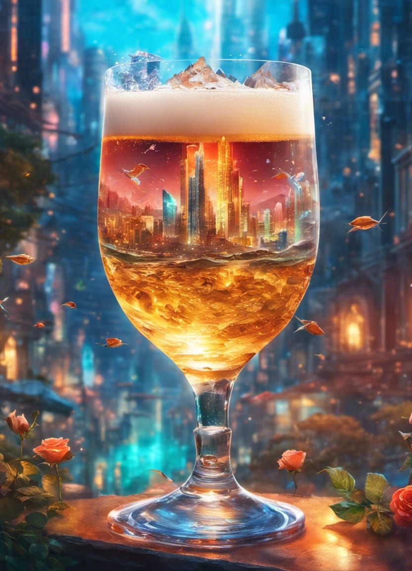 Beer City - AI Generated Artwork - NightCafe Creator