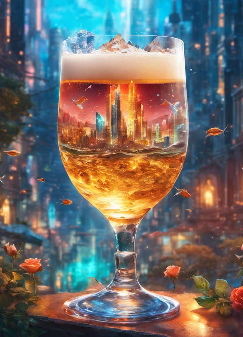 Beer City  by @PinkyPanda