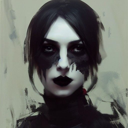 Cool goth 2 - AI Generated Artwork - NightCafe Creator