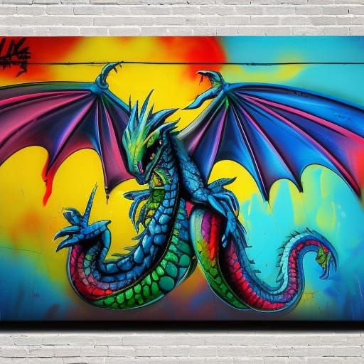 Dragon - AI Generated Artwork - NightCafe Creator