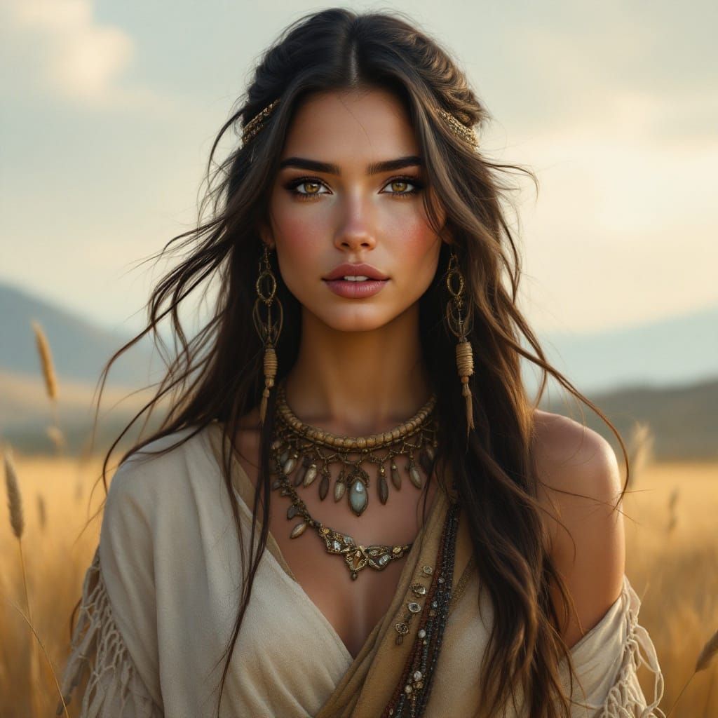 Daughter Of The Plains  by @BetaPrime