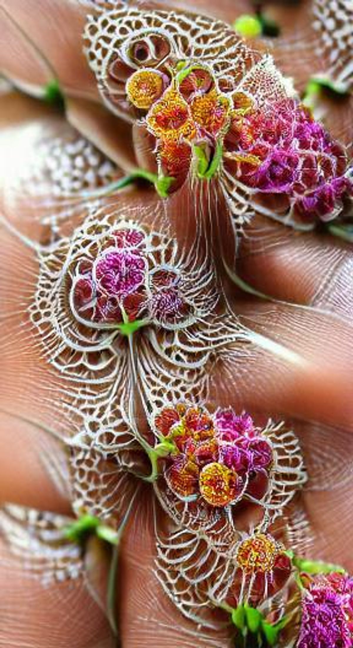 Intricate Flowers Ai Generated Artwork Nightcafe Creator