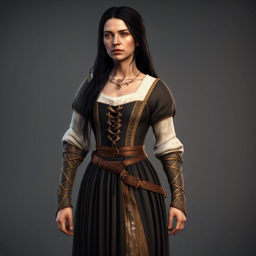 Medieval Woman Ai Generated Artwork Nightcafe Creator 4335