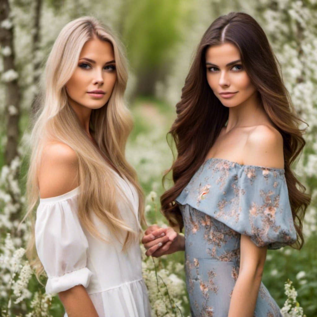 Blondes - Brunettes