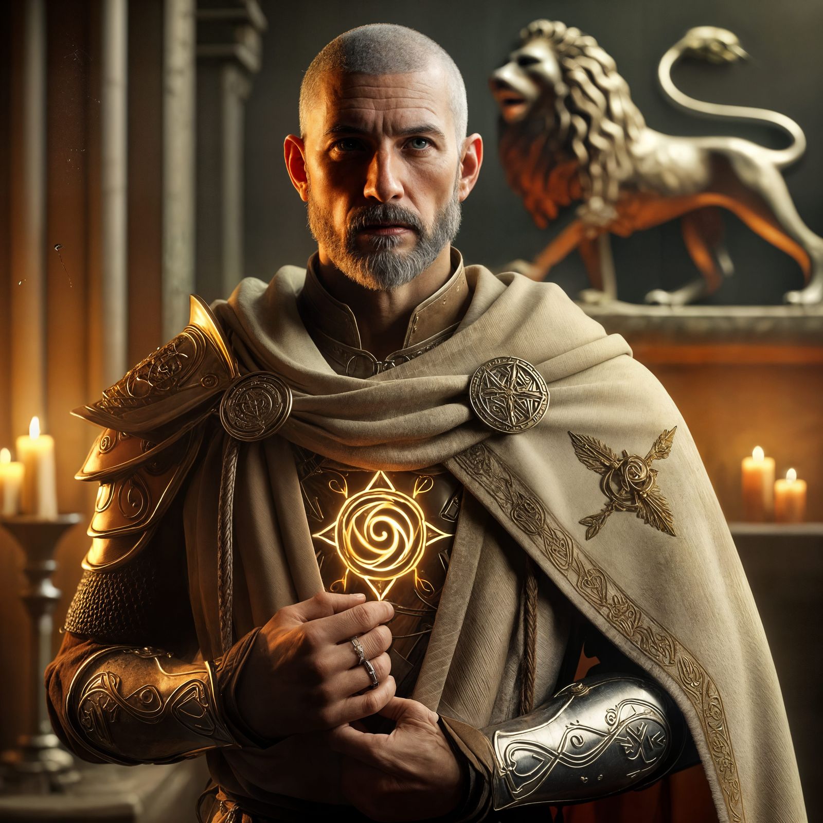 Brother Aleric Mercer, Monk of Selvara