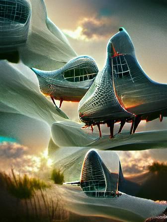 Organic Sci-Fi Architecture