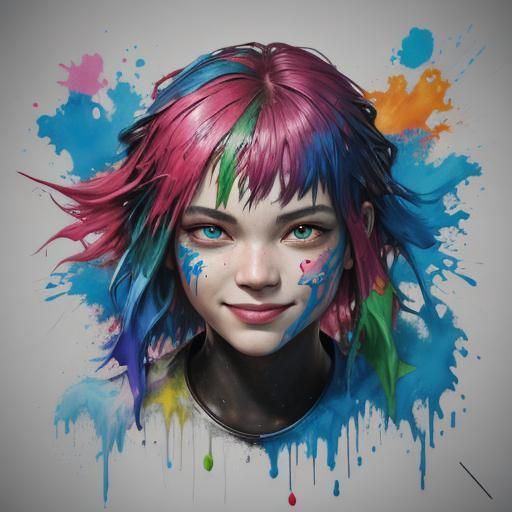 face yours the smile , on , makes me even though , the outsi...