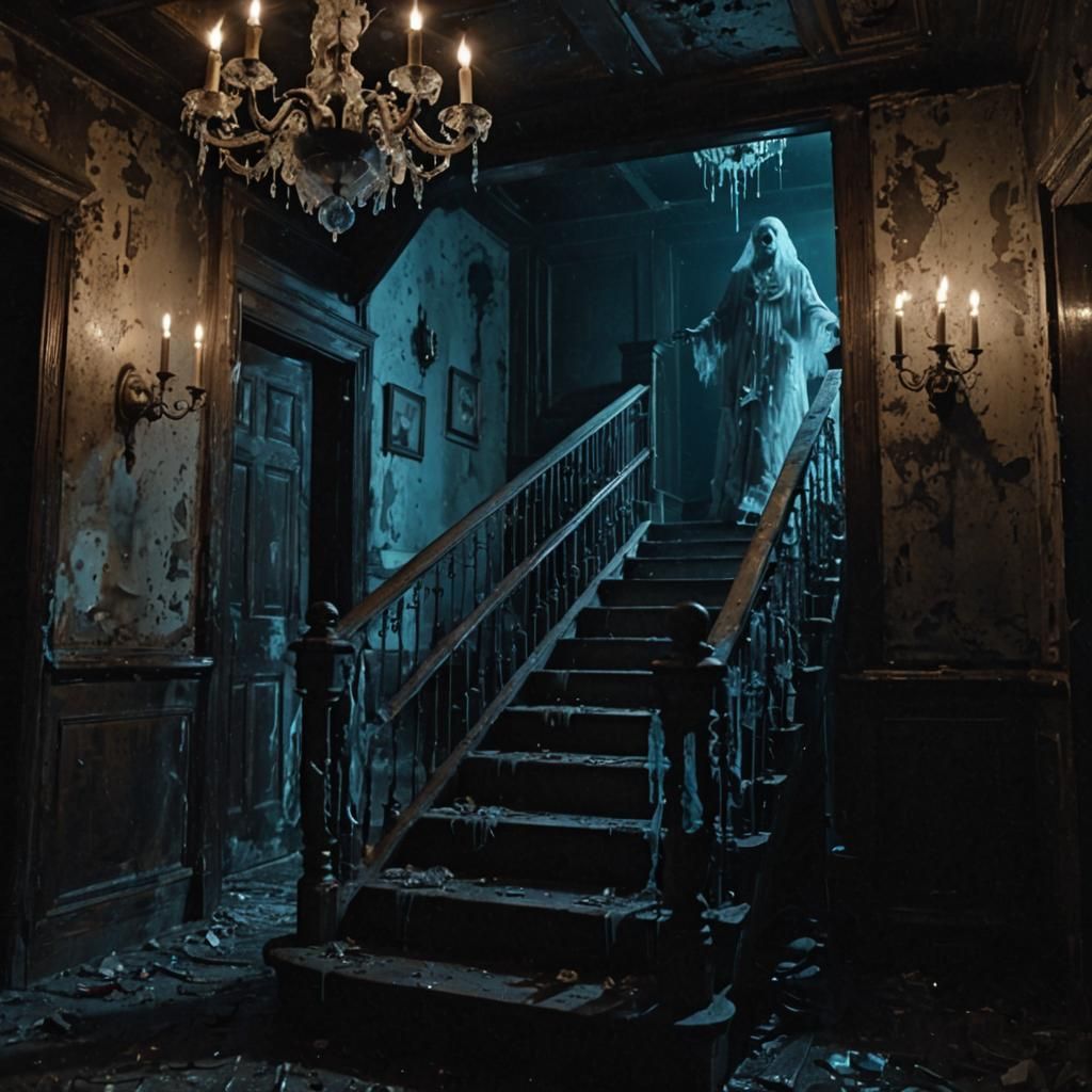 Inside the haunted house   by @Dom Jesus