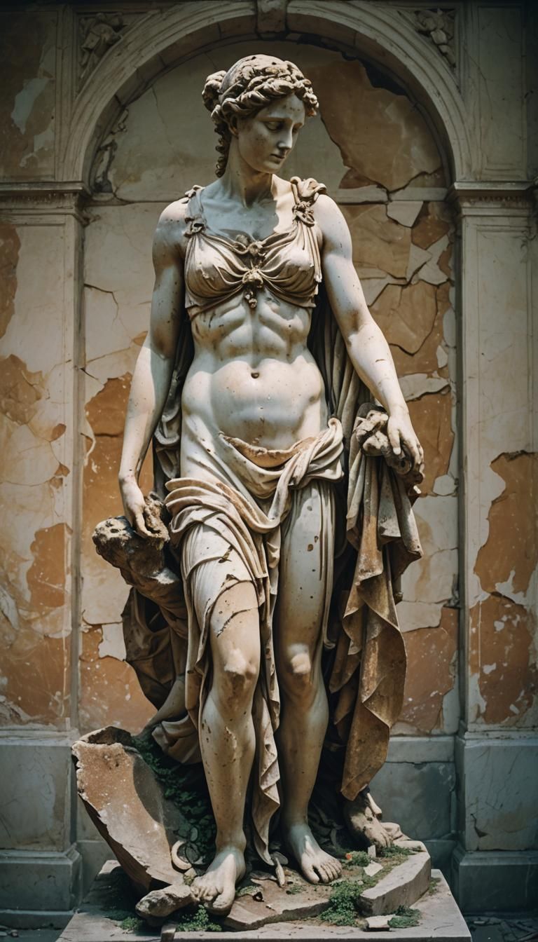 Old Roman sculpture