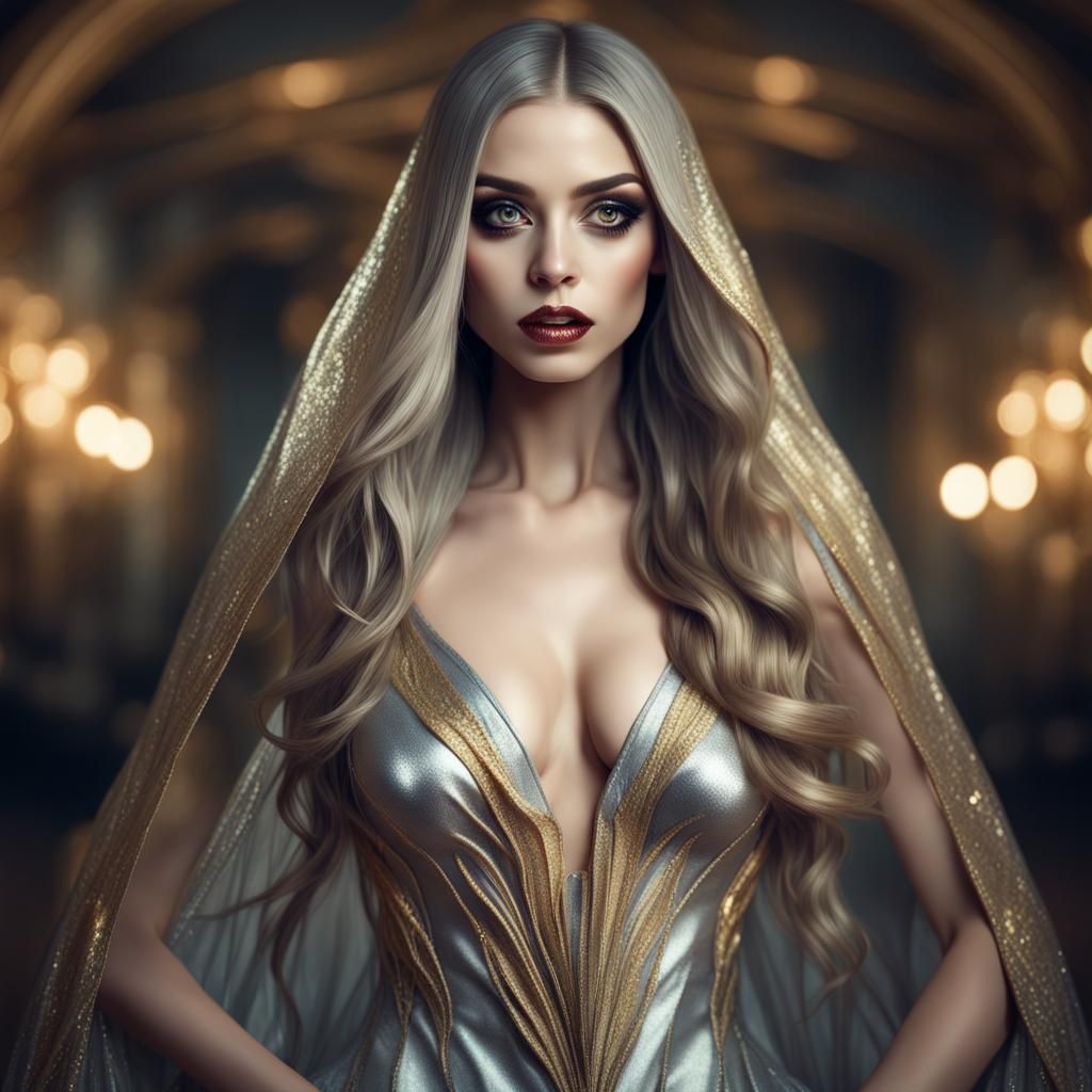 Silver and gold