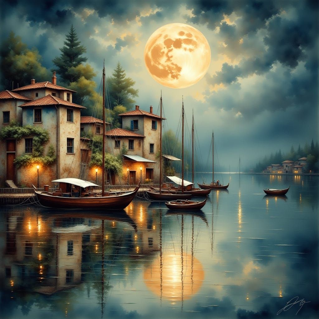  a coastal village   by @Patsy 