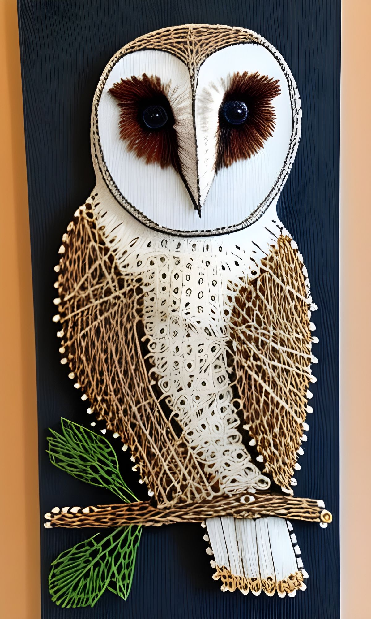 Thread and sale pin art