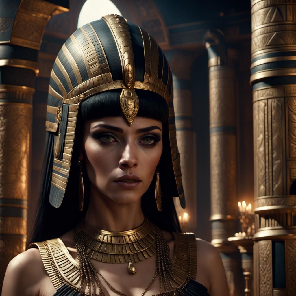 Cleopatra art - AI Generated Artwork - NightCafe Creator