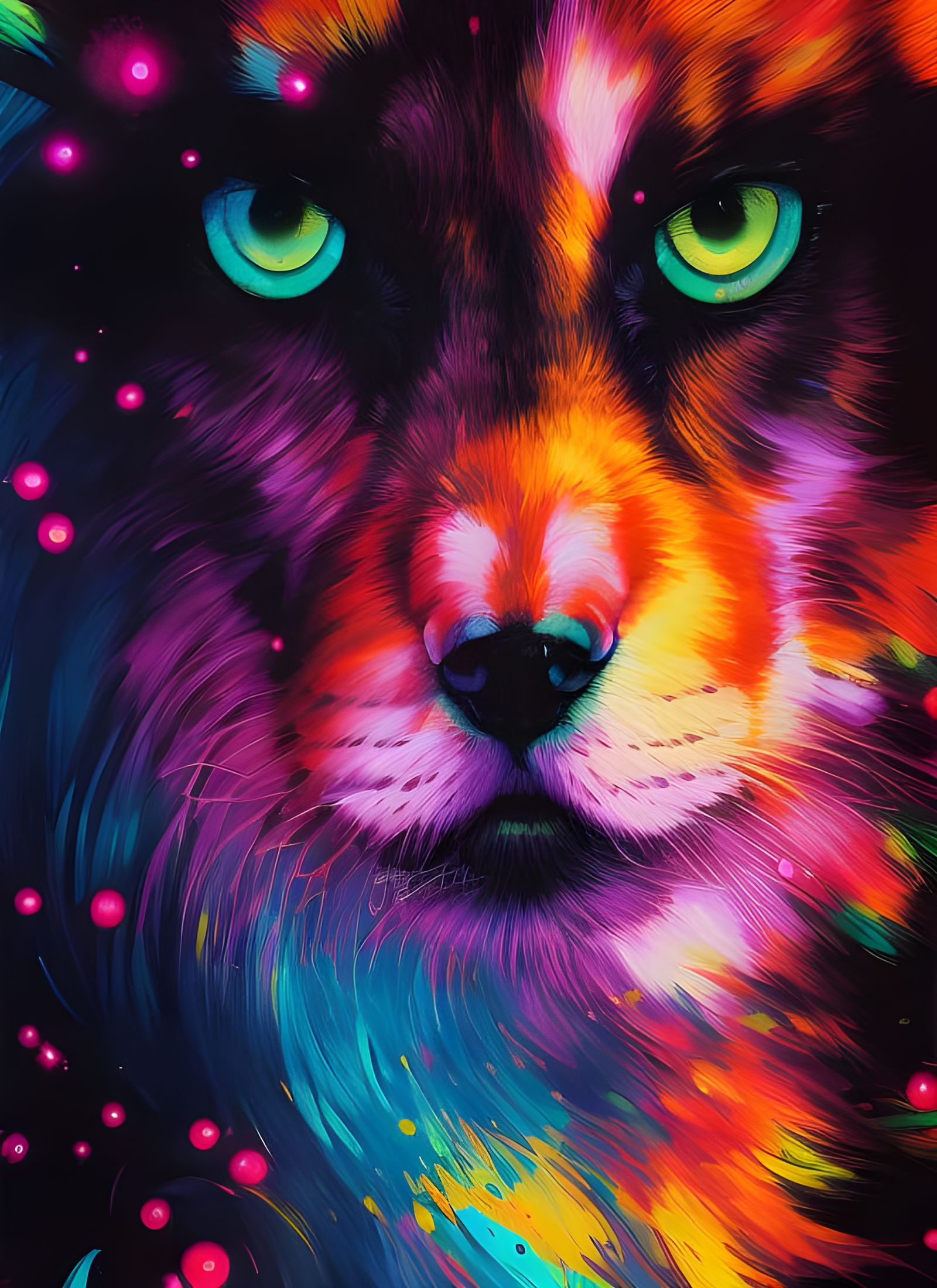 Fox Stare - AI Generated Artwork - NightCafe Creator