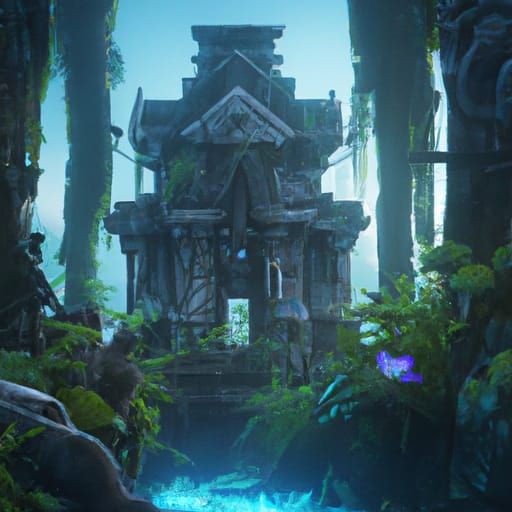 Jungle temple
