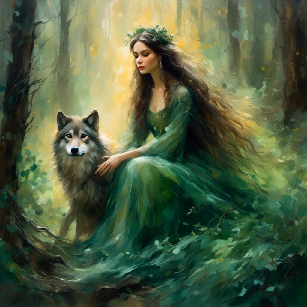 <lora:Oil and Glory:1.0> "Everything heals, your body, your ...