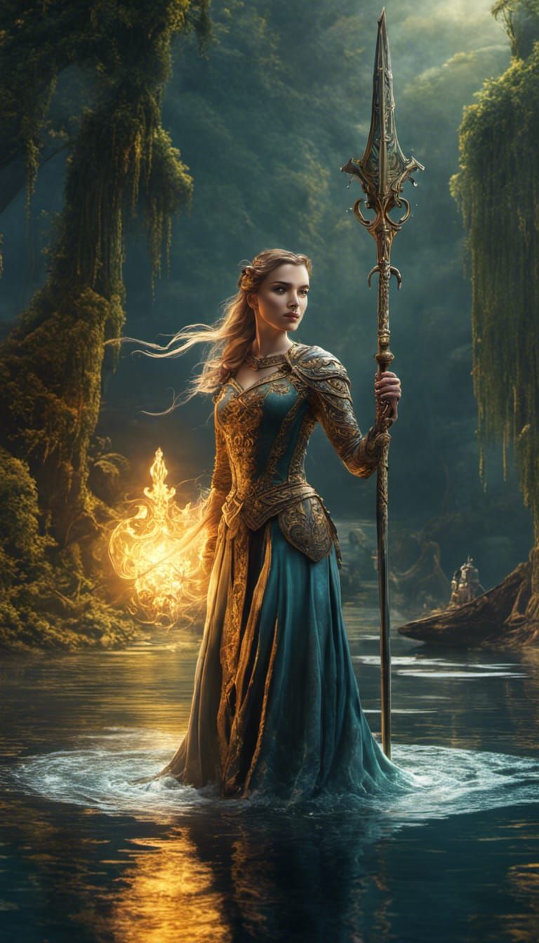 Lady of the Lake  by @TANSTAAFL 