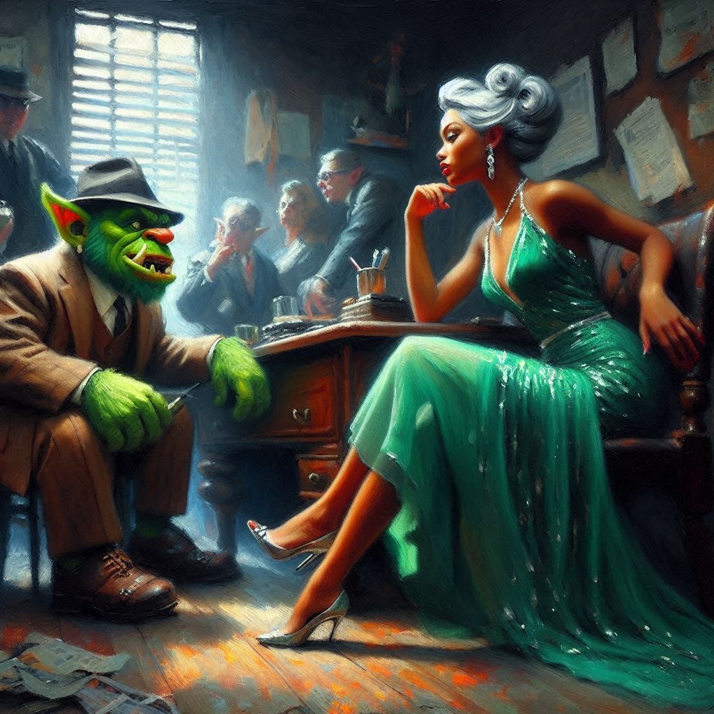 Fantasy Noir 5 "The Police Station"