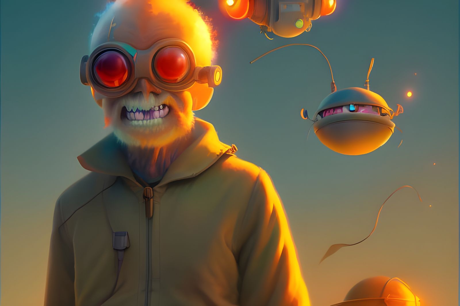 The goggles do everything!