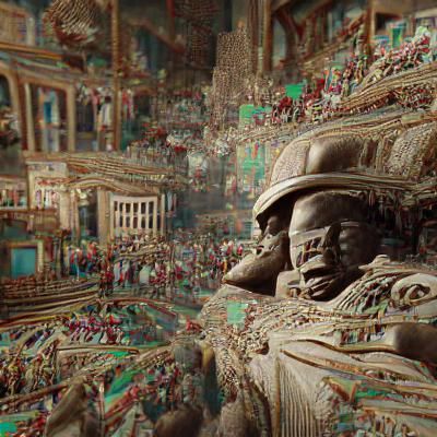 Echoes of the past resonate in the present 8K 3D 8k resoluti...
