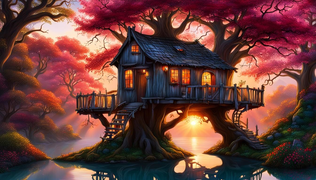 mystical magical treehouse