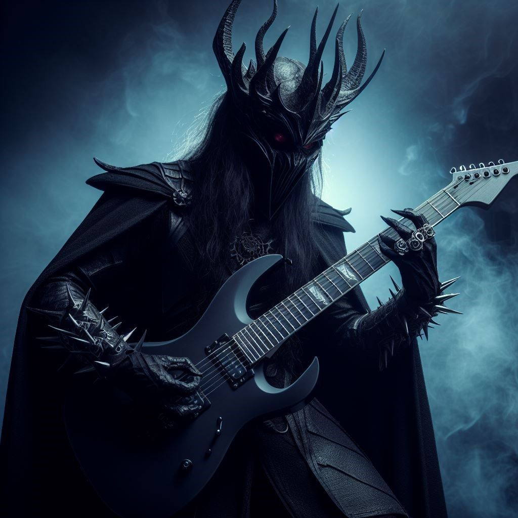 Morgoth Shredding it on Guitar
