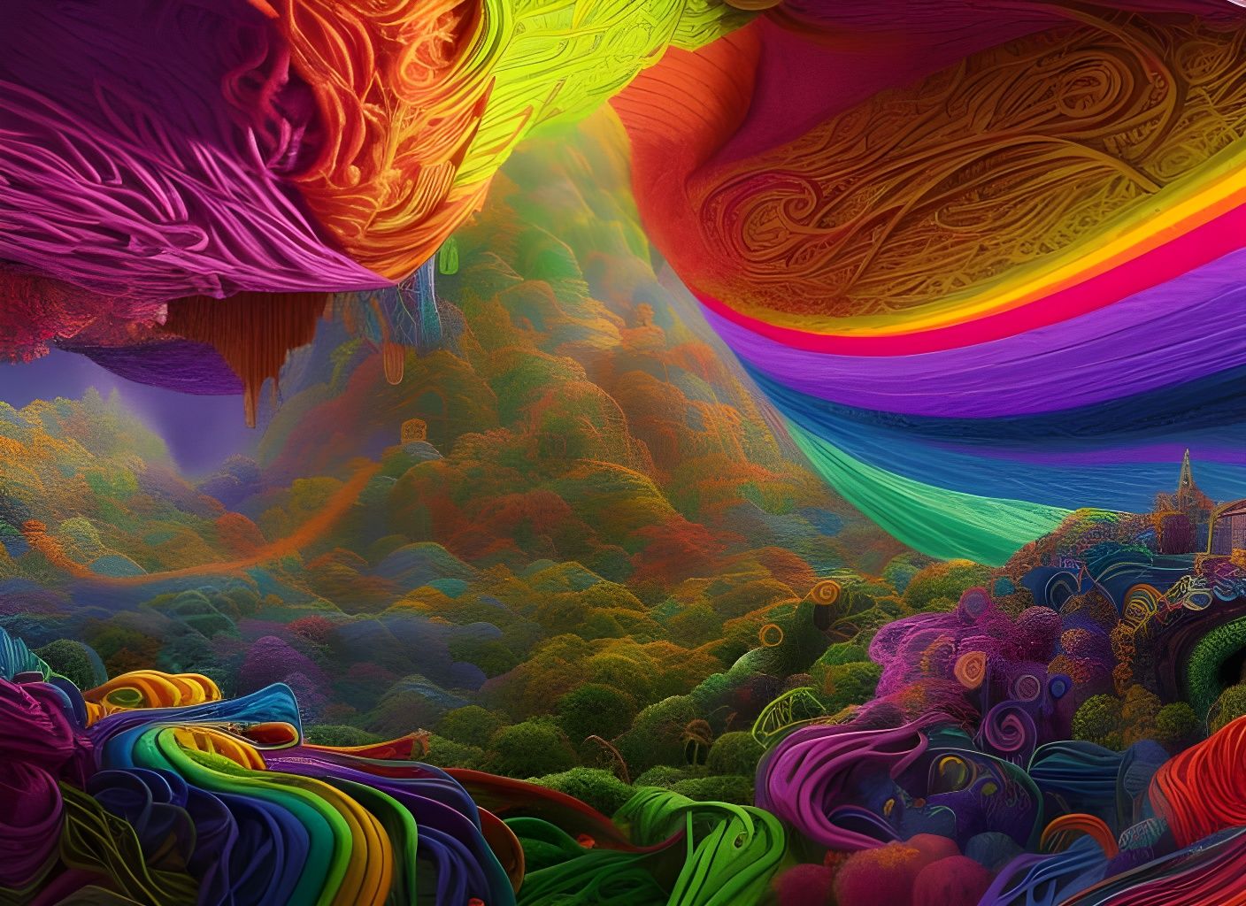 The Magical Realm of Yarnia  by @E_Williams