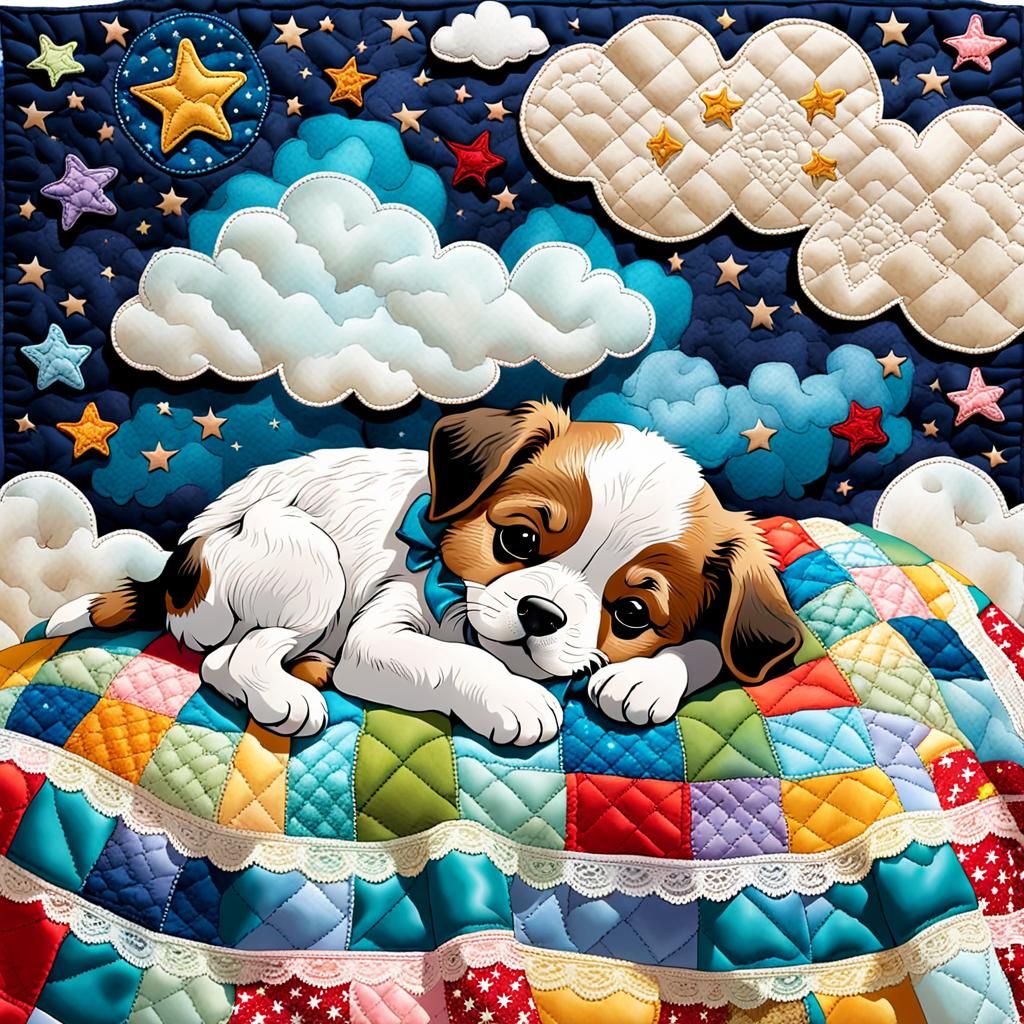 Quilted Scene...