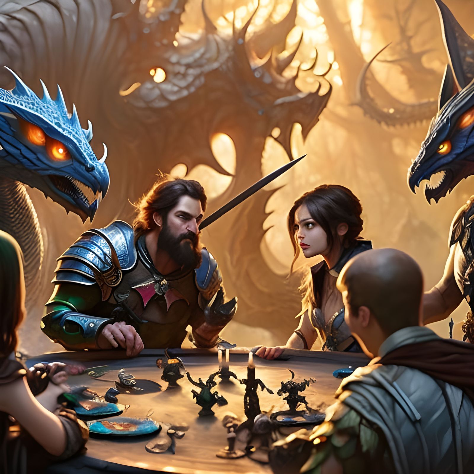 D&D Night  by @Your-only-friend-the-Andy