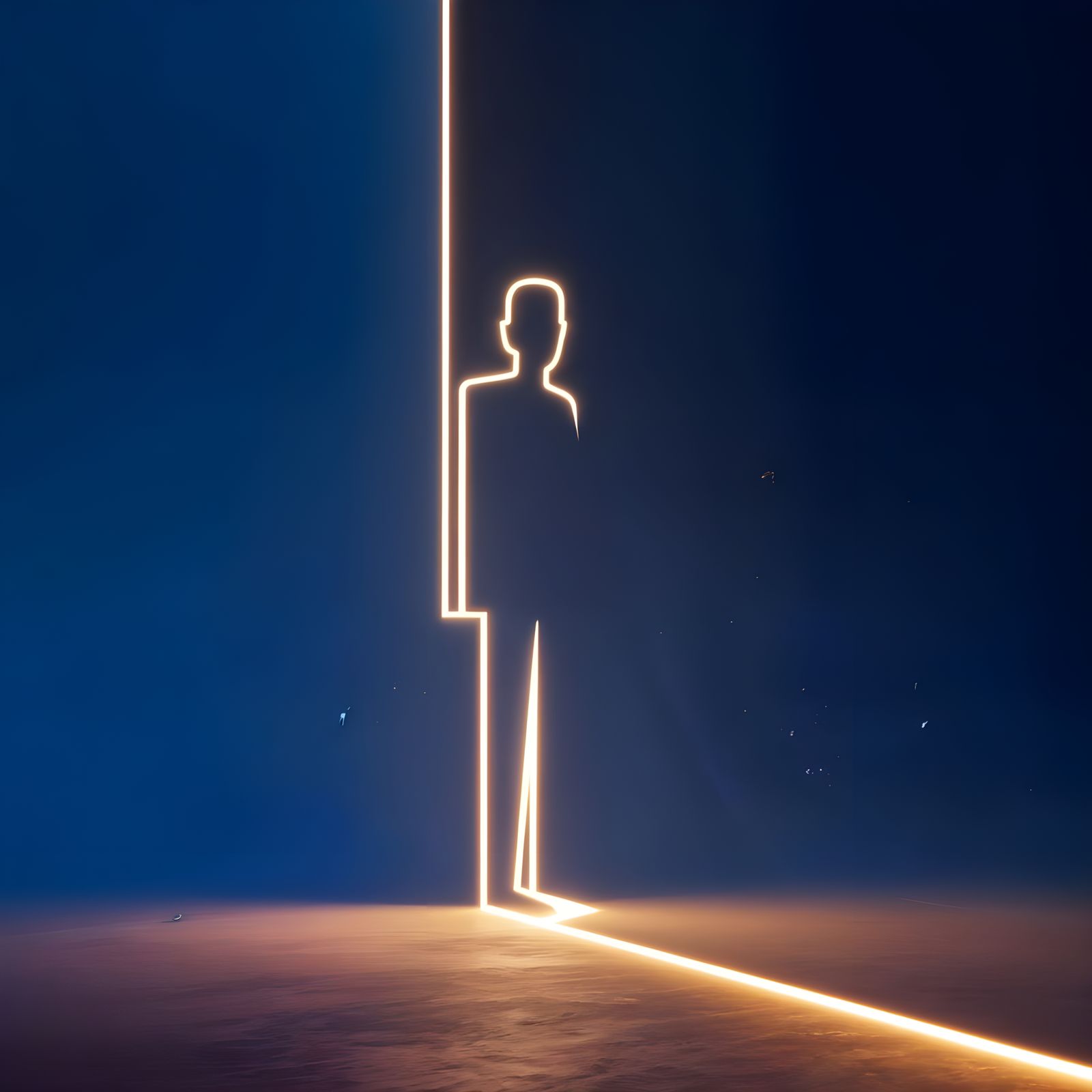 The line light man  by @Charlo82