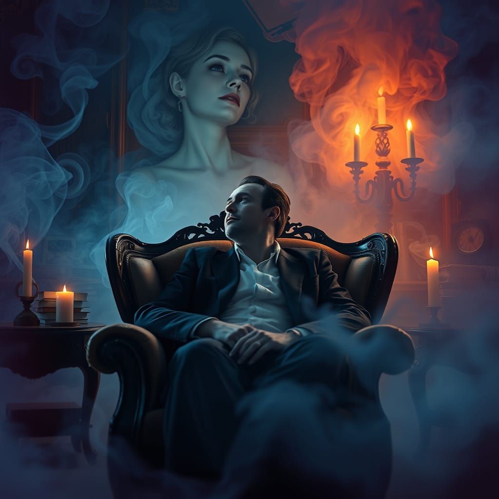 Ethereal Psychiatrist Lost in Thought