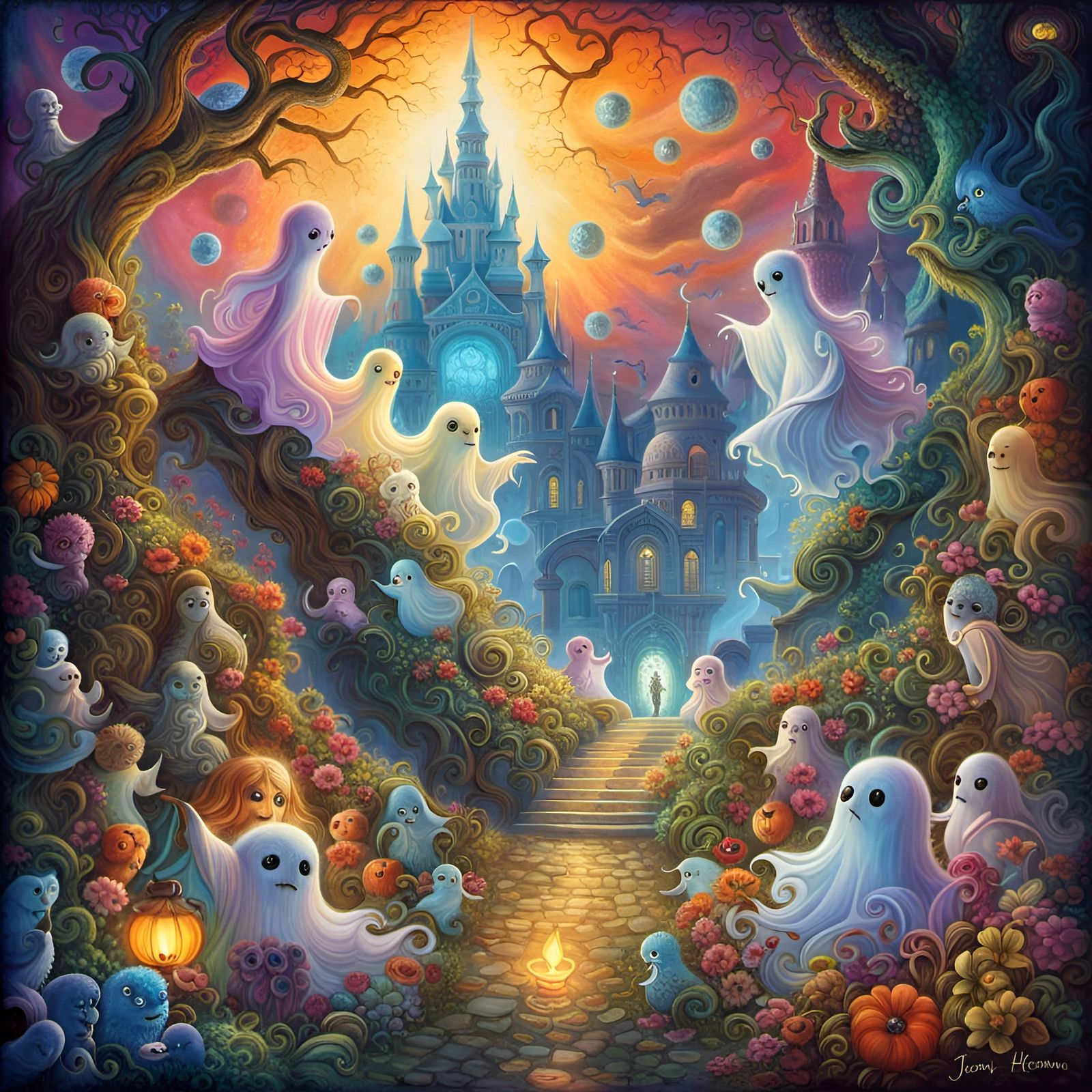 Party at the Haunted Mansion!   by @SEA_HAG