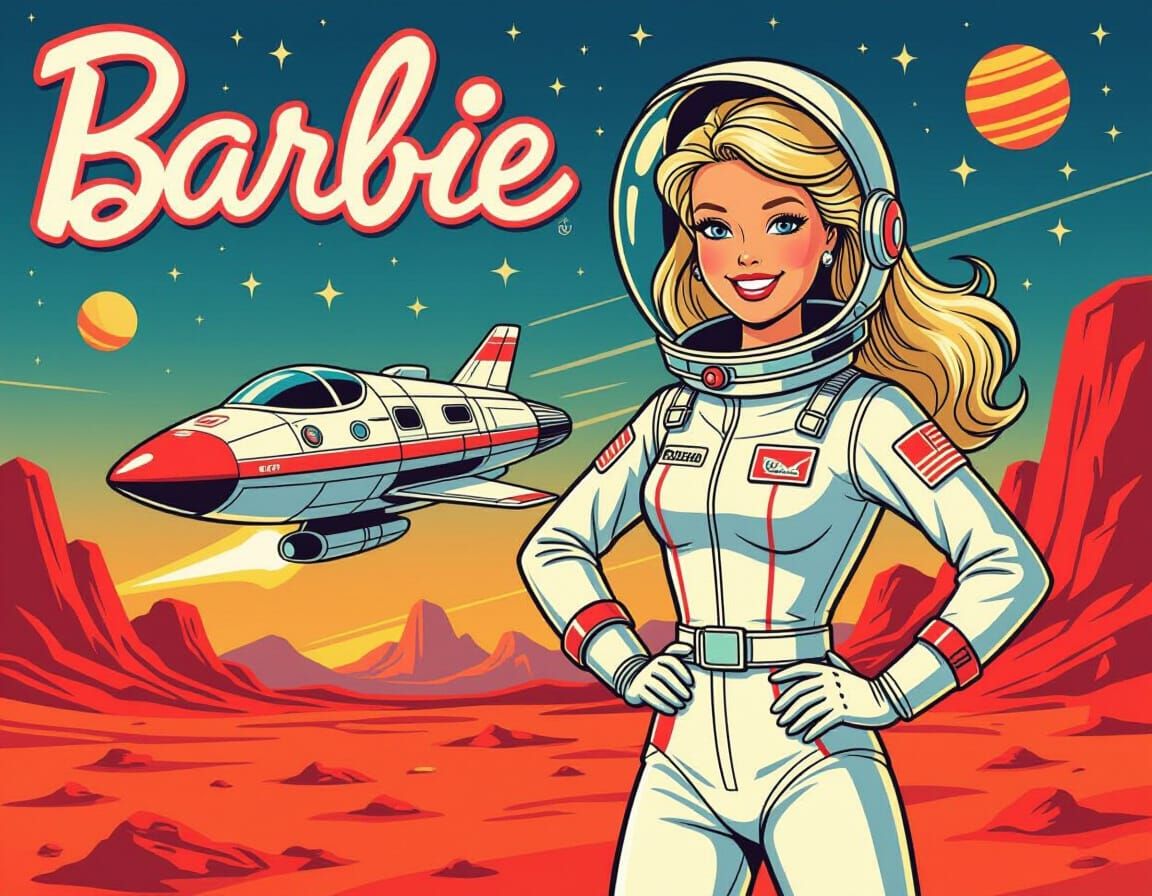The New Outer Space Explorer Barbie! Available for a Limited Time Only!