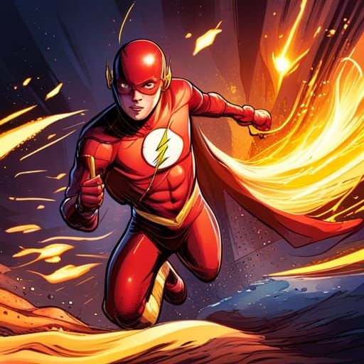 The flash - AI Generated Artwork - NightCafe Creator