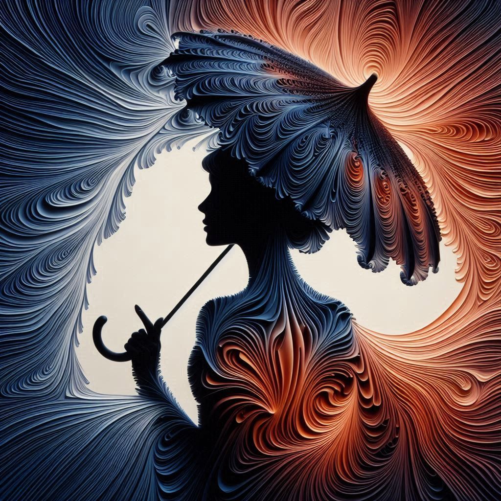 Fluidic Silhouette