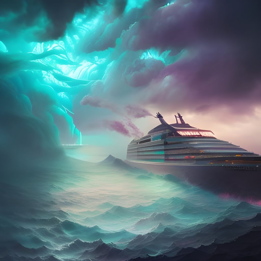Chased by ghost clouds