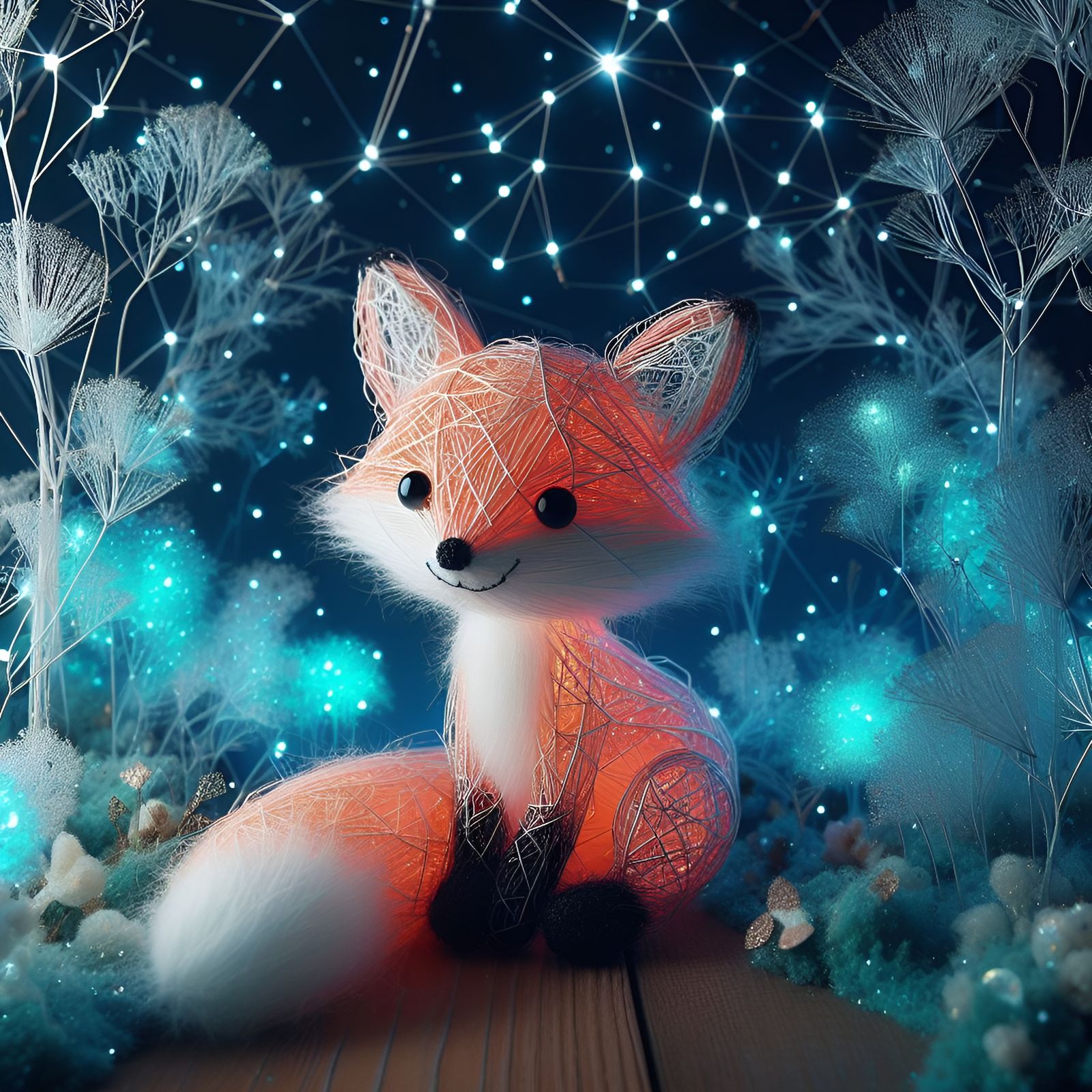 small string fox