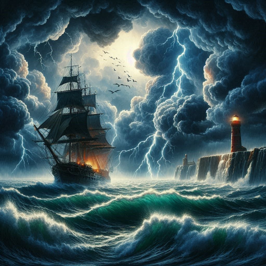 sea storm