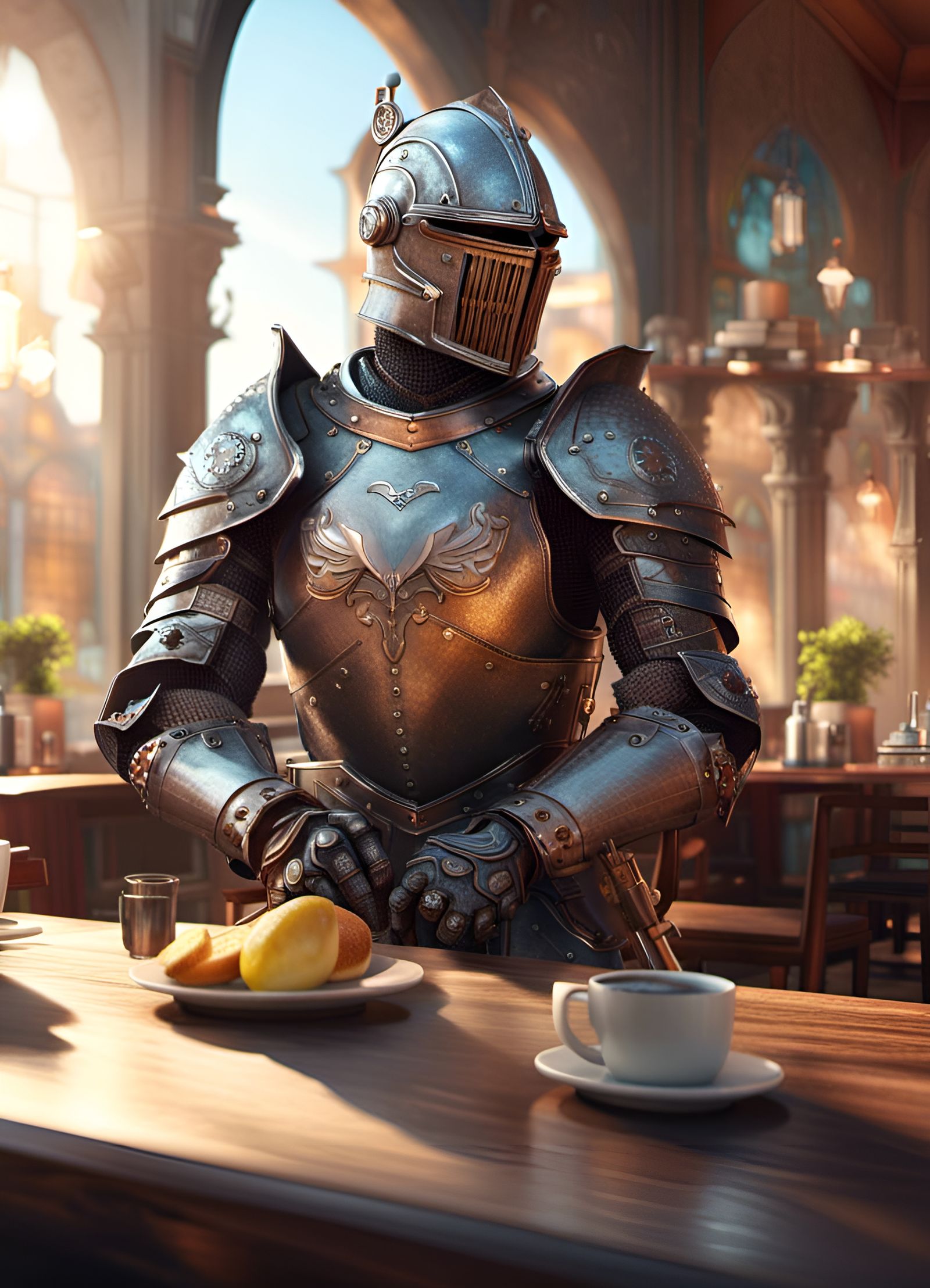 KnightCafe 4eva!  by @Mormookiee