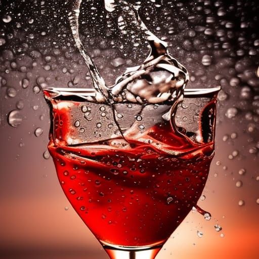 drink commercial refreshing water droplets  by @Lazywing