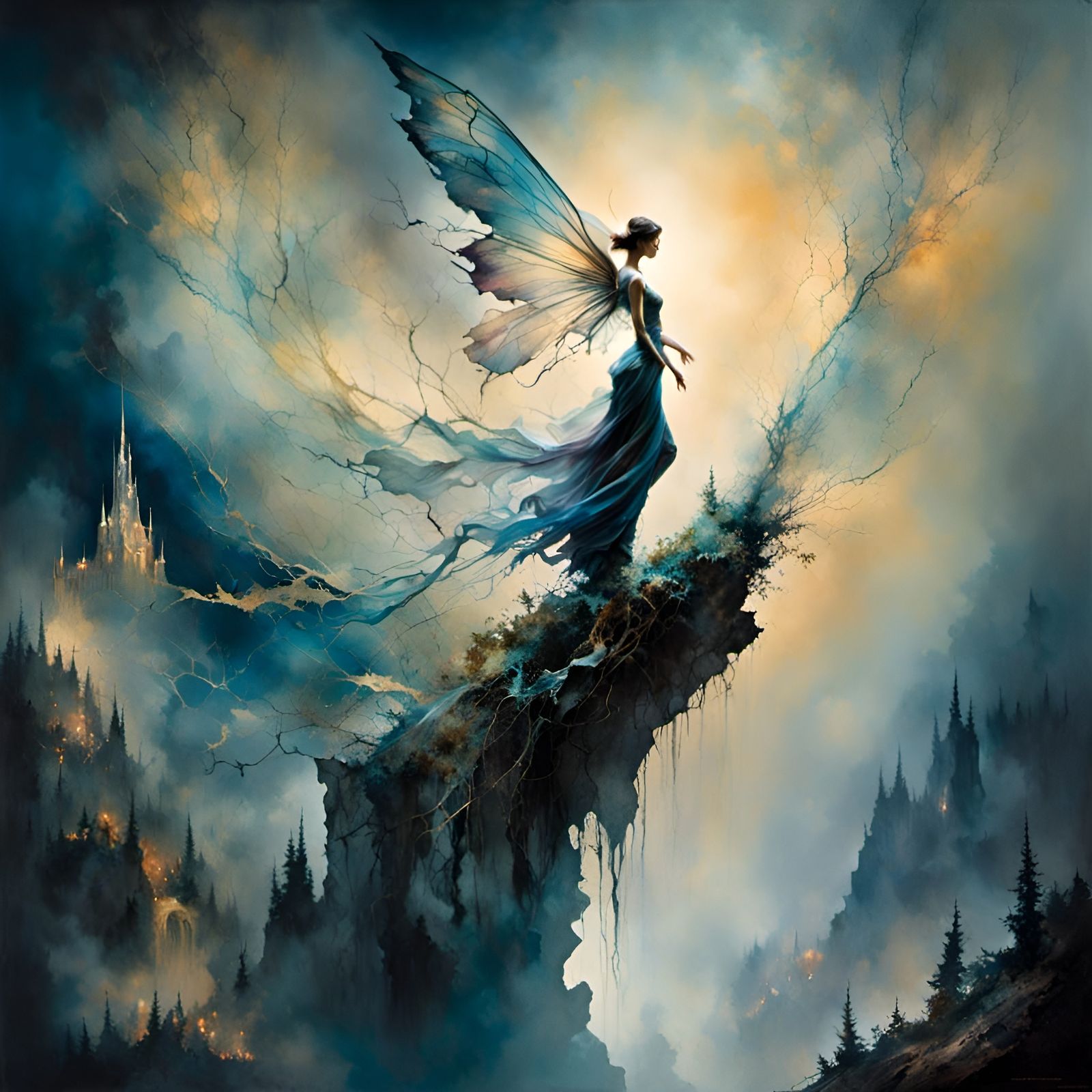 The Faerie  by @bigbadron