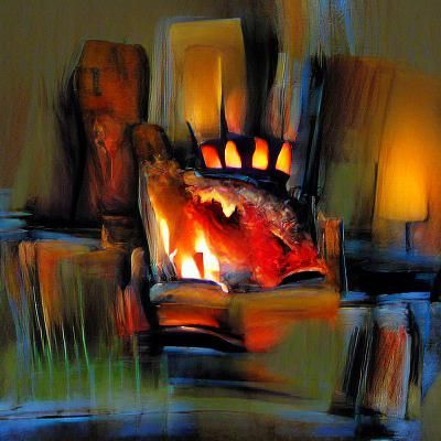Roaring Fire flickering light