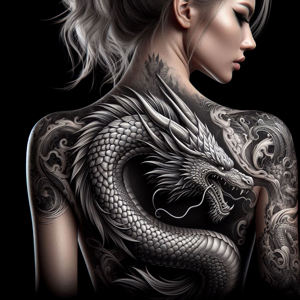dragon tatoo