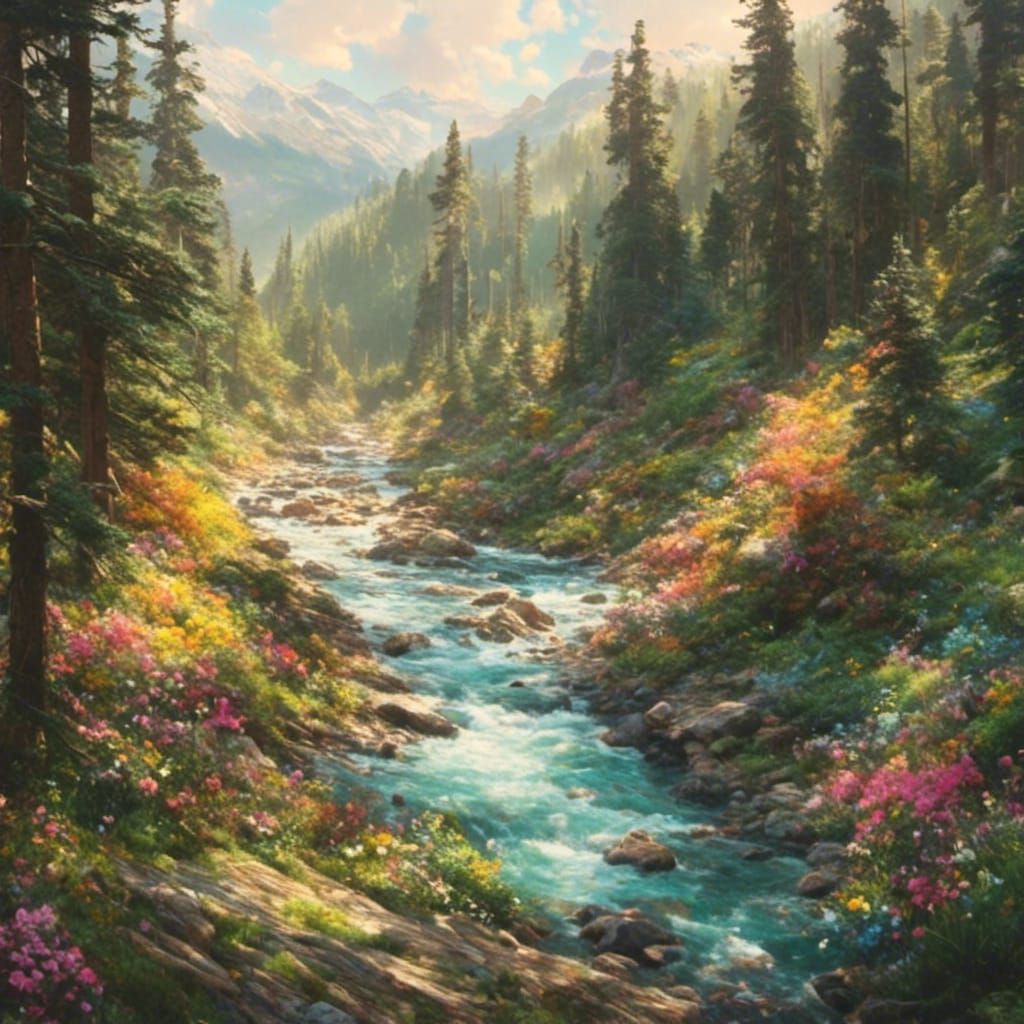 Into the wild, via pastel dream