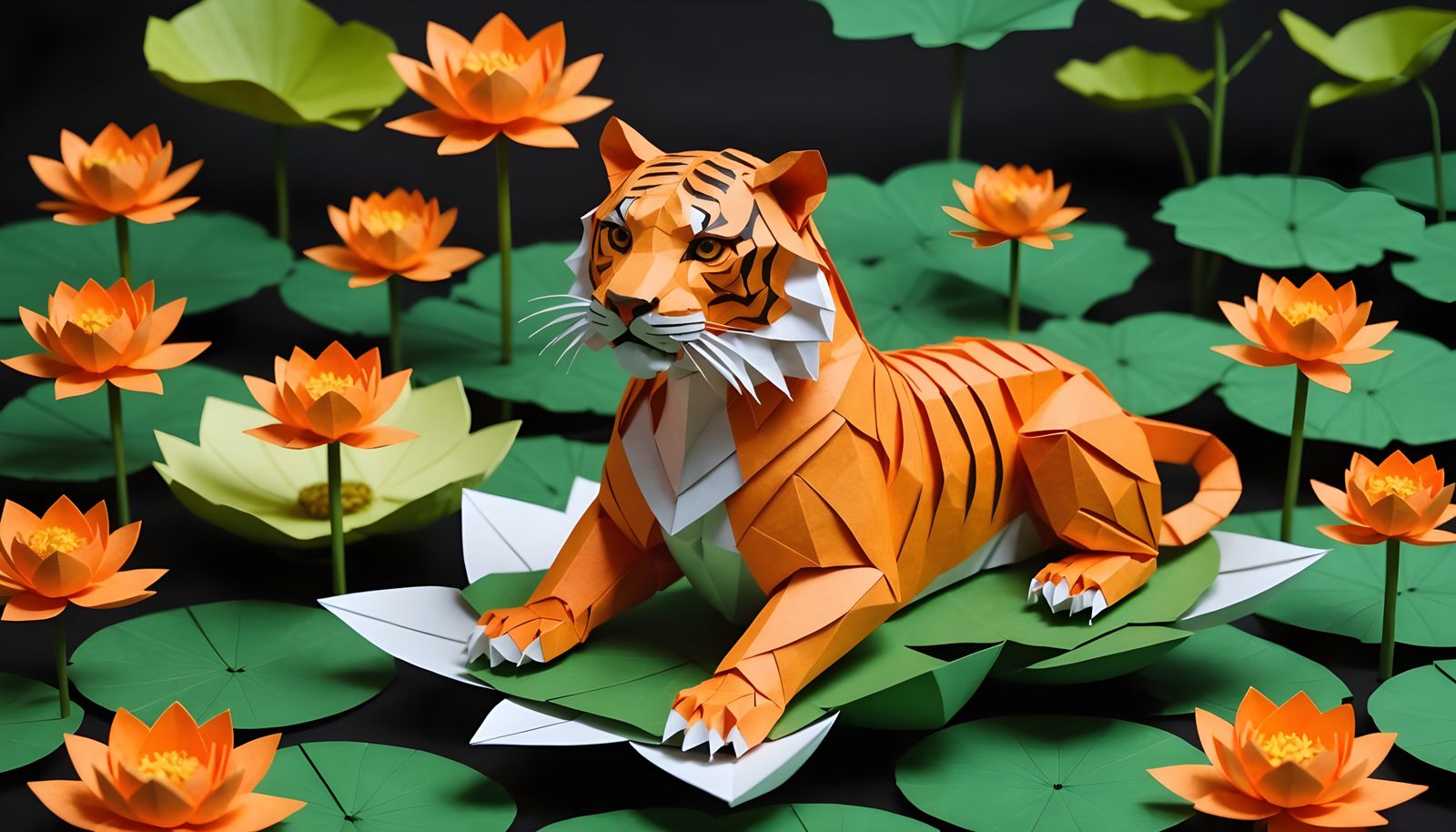 paper tiger  by @Josh